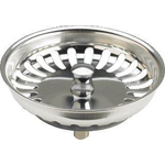 Viega crépine panier pour évier avec commande manuelle chrome GA28559