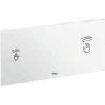 Viega Visign Hygiène+ plaque de commande Visign for Care sensitive 230V blanc 7541779