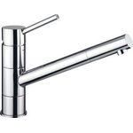 Robinet mélangeur de cuisine Paffoni Birillo 3/8 pouce flexible 1 trou de robinet Chrome brillant SW118906