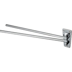 Haceka Porte-serviettes H11xP43,7xL43,7cm diamètre : 5,4cm Laiton Chrome SW111078