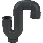 Wavin Wadal Siphon 50cm Plastique Gris SW114166