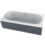 WaveDesign by Wisa Leto Baignoire îlot 190x90x50cm 52cm rectangulaire Acrylique Blanc SW115573