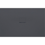 Villeroy & Boch Squaro infinity douchebak - 100x90x4cm - Anthracite (grijs) SW28710
