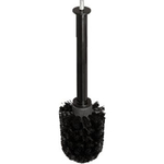 Geesa Modern art brosse de WC avec connecteur noir GA95385