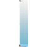 Novellini Kuadra partie pivotante HA pour Kuadra H profil chromé et verre transparent 0988161