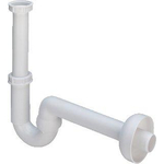 Viega Sifon 1.1/4inch met rozet inclusief muurbuis Kunststof Wit SW111085