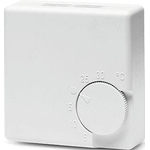 Eberle Rtr thermostat d'ambiance h7.5xw7.5xd2.75cm blanc SW123477