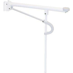 Etac Optimal support de toilette b11xl73.5cm acier blanc SW113598