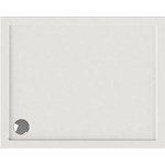 Wisa Maia receveur de douche h5xb75xl90cm vidange 90mm rectangle acrylique blanc SW117940