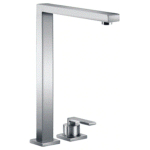 Dornbracht Lot Mitigeur de cuisine 2 trous avec rosaces chrome 0470603