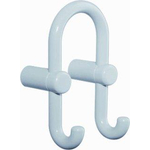 Hewi Serie 801 Patère H16.5xP8.7xL8.7cm Plastique Blanc SW111263