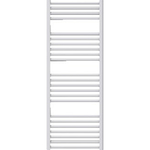 VASCO GK Radiateur (décor) H131.2xP3.4xL60cm 696W Raccordement central par le bas Acier Blanc SW130675