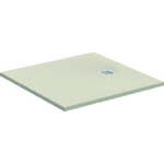 Ideal Standard Ultraflat Solid douchebak vierkant 90x90x3cm zandbeige SW97386