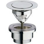 Raminex Up&Down Bonde de vidage H6.5cm Laiton Chrome SW115081