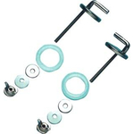 Rezi Elegance Garniture de fixation abattant de WC Inox SW115145