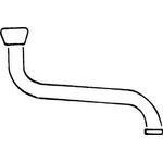 Ideal Standard Pièces bec inférieur pivotant 1/2"x130mm chrome 0424021