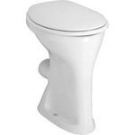 Laufen Albanova WC au sol 48x35x50cm à chasse plate évacuation PK rehaussé céramique blanc SW113342