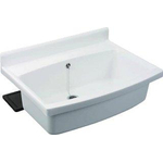 ABU Maxi Évier de décharge B70xP50cm Plastique Blanc SW113702