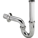 Viega Siphon 1.1/4inch avec rosace incluant tube mural Laiton Chrome SW113697