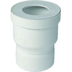 Nicoll collier de vidange des toilettes en plastique blanc SW115879