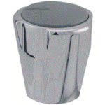 Venlo Nimbus partie supérieure de robinet avec bouton silencieux eau chaude 1/2" chrome SW449486