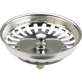 Viega bonde à panier pour évier avec commande manuelle chrome