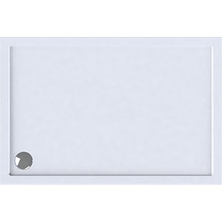 Wisa Maia receveur de douche h5xb90xl140cm vidange 90mm rectangle acrylique blanc