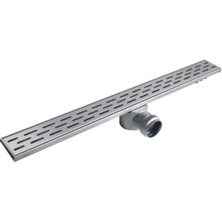 Aco Showerdrain c bonde de douche 48,5x7cm avec grille 1 pièce