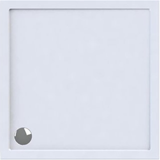 Wisa Maia receveur de douche h5xb100xl100cm vidange 90mm carré acrylique blanc