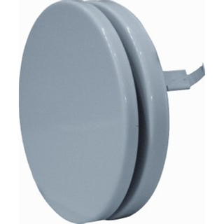 Orcon Vanne d'apport Vanne de ventilation Ronde Acier Blanc