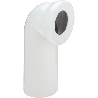 Viega Coude de raccordement pour WC 110x230mm blanc