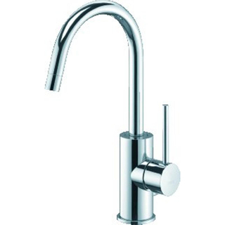 Paffoni Light mitigeur de lavabo 3/8 pouce 1 trou de robinet chrome