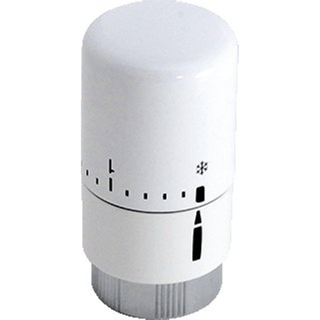 Zehnder bouton de thermostat de radiateur blanc
