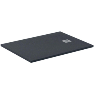 Ideal Standard Ultraflat Solid douchebak rechthoekig 160x100x3cm zwart