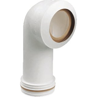 Multikwik collier d'évacuation des toilettes l18cm plastique blanc