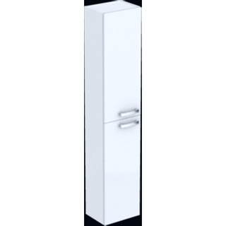 Ideal Standard Tiempo Badmeubelkast H150xB30xD23.5cm 2 deuren linksdraaiend 2 deuren rechtsdraaiend