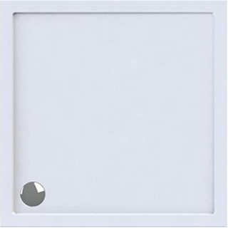 Wisa Maia receveur de douche h5xb80xl90cm vidange 90mm rectangle acrylique blanc