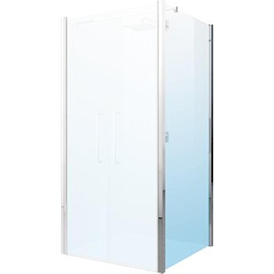 Novellini Young 2.0 F2B paroi latérale 99/101x200cm avec profilé chrome mat et verre transparent