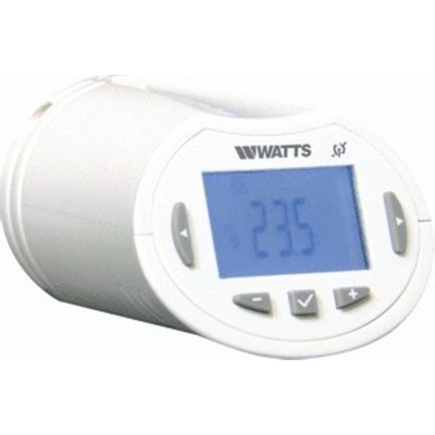 Watts Vision bouton thermostat programmable incl. adaptateurs m30x1.5 / m28x1.5 rf 868 mhz