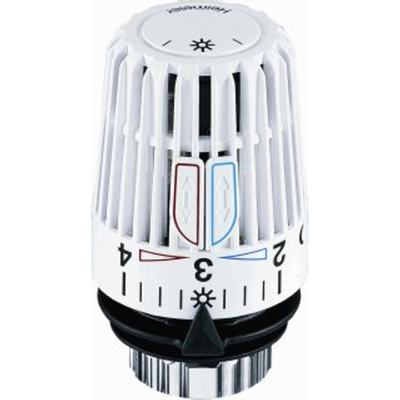 Heimeier thermostaatkop K M30x1.5 met energielabel A (Tell) met ingebouwde voeler standaard