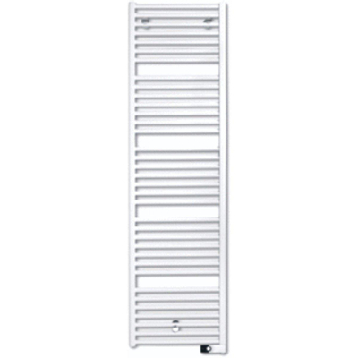 Vasco Iris radiateur él. - 168.2x60cm - 1000W - Traffic White