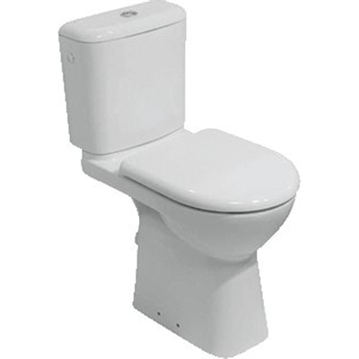 Jika Euroline Partie de cuvette combinaison de cuvette H48xL36xP71.5cm Chasse profonde Céramique Blanc