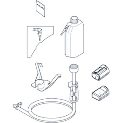 Grohe Sensia Arena Ontkalkingsset - voor douche wc