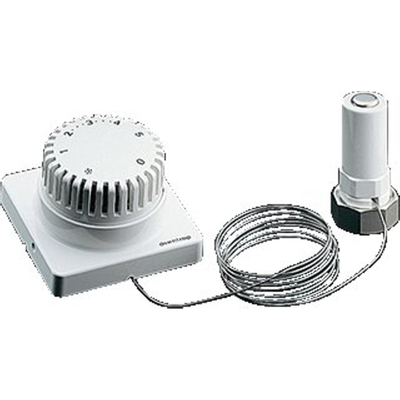 Oventrop tête thermostatique Uni LH télécommande M30x1.5 cap. 2 m avec position zéro blanc