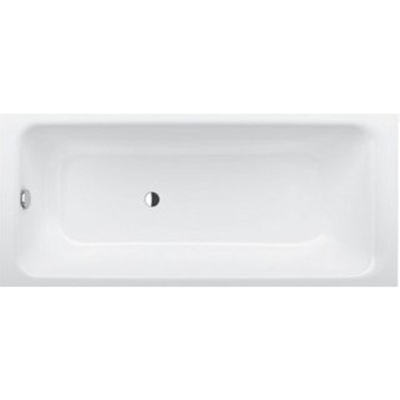 Bette Select baignoire en acier rectangulaire 170x75x42cm avec dossier de débordement