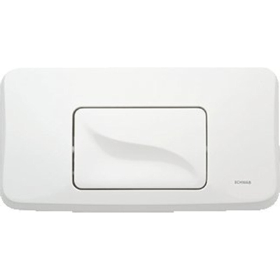 Schwab Panneau de commande - pour réservoir encastré Wisa XT - Polybéton - brillant blanc