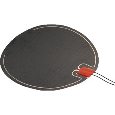 Magnum Look spiegelverwarmingsfolie – rond Ø35 cm – 50 W – zelfklevend – Zwart