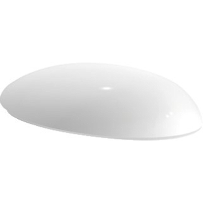 Laufen Alessi One closetzitting met dempingsmechanisme afneembaar systeem duroplast wit