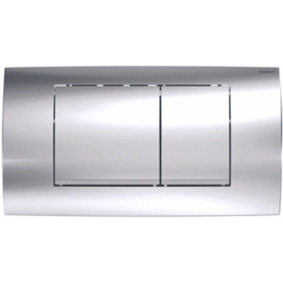 Geberit Twinline Bouton de commande WC DualFlush 34x18.5cm Chrome brillant SECOND CHOIX