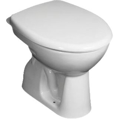 Jika Euroline Cuvette H39xL35.5xP48cm À fond profond Céramique Blanc